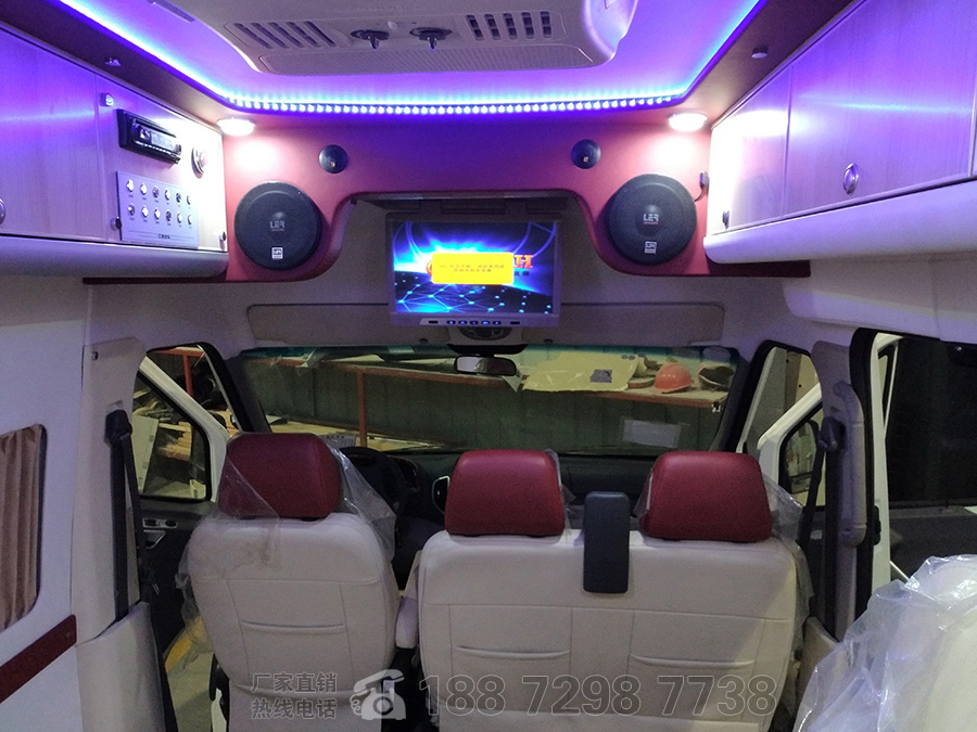 江淮星銳長(zhǎng)軸高頂B型房車(chē)7